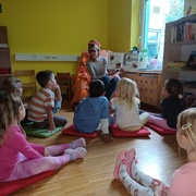 Prva pravljična urica v vrtcu Ankaran