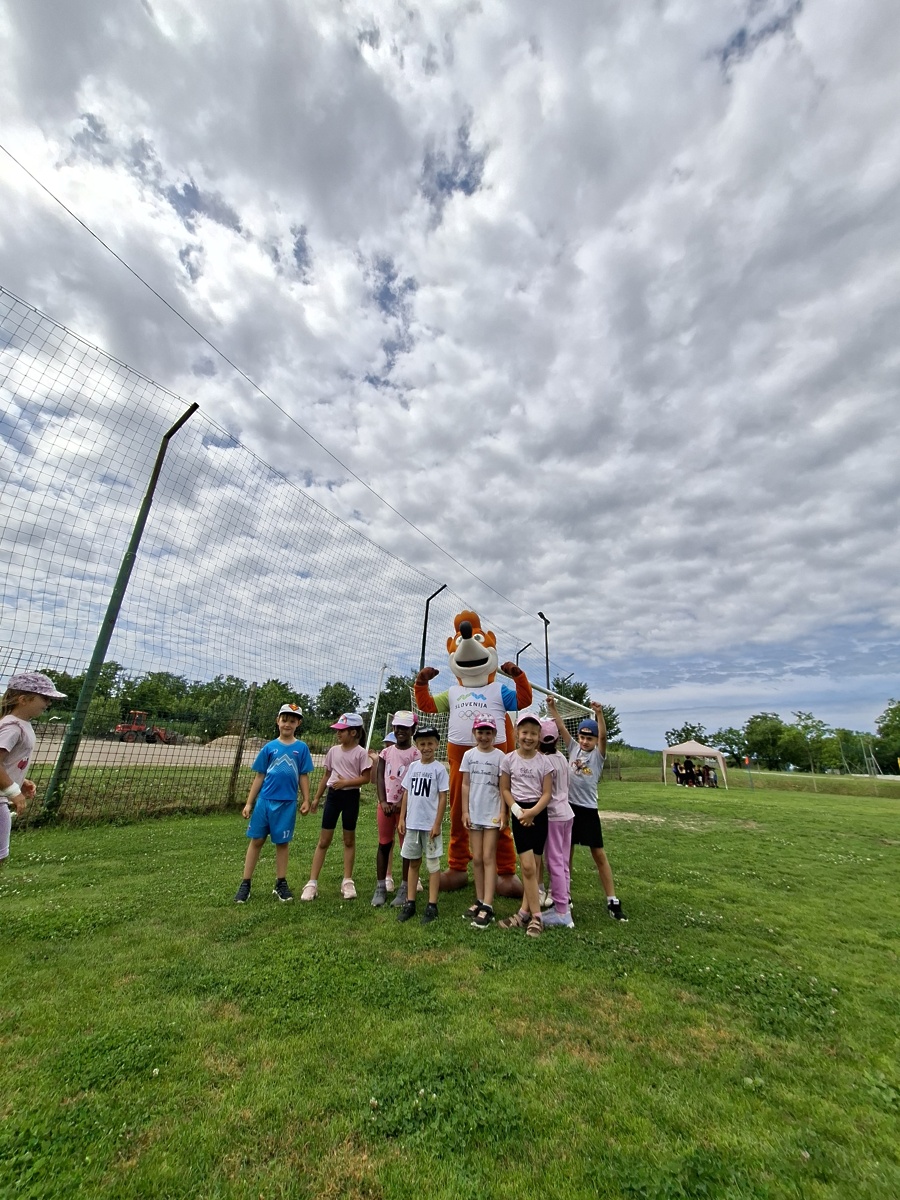 Ribe in Delfini na Mini olimpijadi