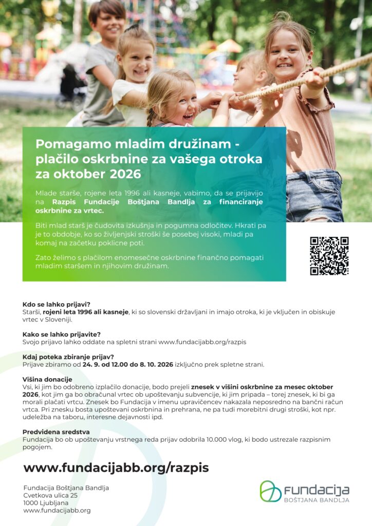 razpis za sofinanciranje vrtca