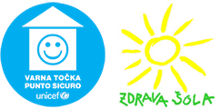 Logo Varna točka in Zdrava šola